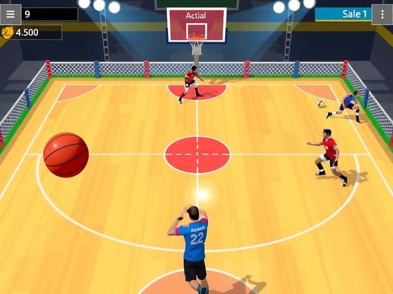 Indian Handball Smash court dimensions diagram